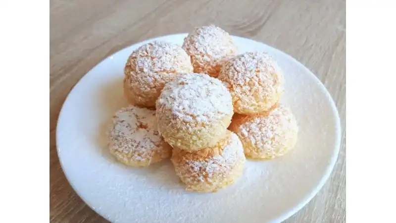 Печенье для приготовления которого не требуется мука. отличное кокосовое печенье